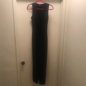 BEBE BLACK JUMPSUIT SIZE M